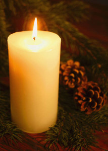 christmas candle